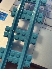 Lego Friends 41130 Replacement Parts Amusement Park Blue Roller Coaster Track
