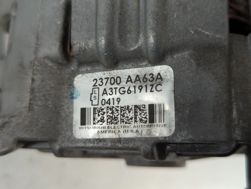 2010-2012 Subaru Legacy Alternator Generator Charging Assembly Engine Oem RPWHX - Picture 2 of 6