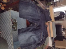 Trendy A Pea in the Pod 27 Hudson Maternity Jeans Bootcut Flap Pocket Full Belly