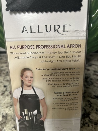 Allure All Purpose Professional Apron - Black OGI Design - Picture 2 of 8