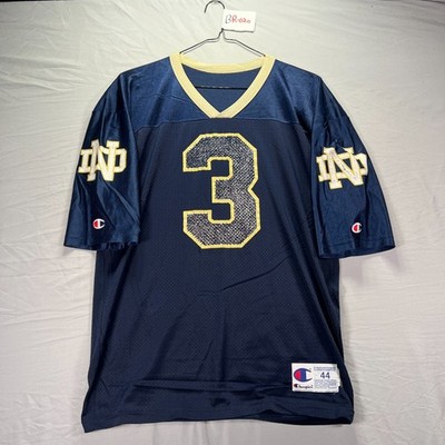 Vintage Notre Dame Champion Football Jersey Mens 44 College NCAA