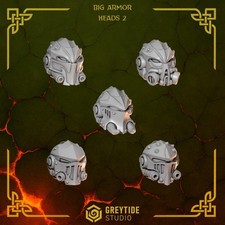Anvil Wardens Big Armor Heads 2 Greytide 