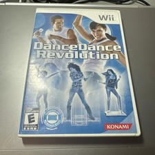 Dance Dance Revolution Wii Game Complete in Box (Tested/Working)