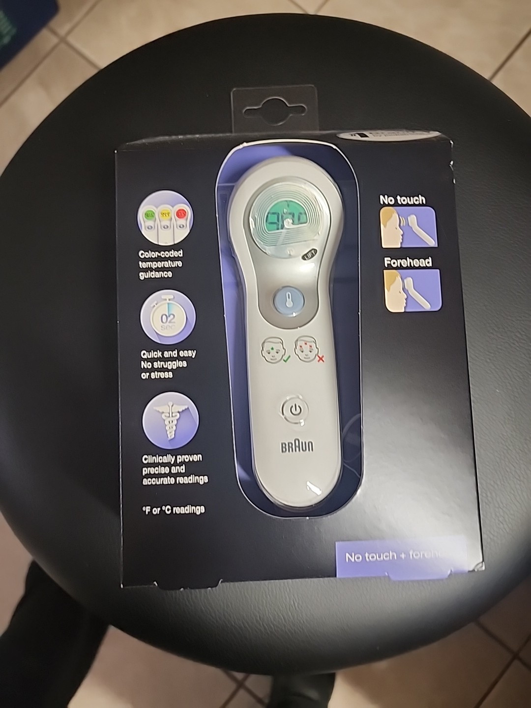Braun No Touch Forhead Thermometer