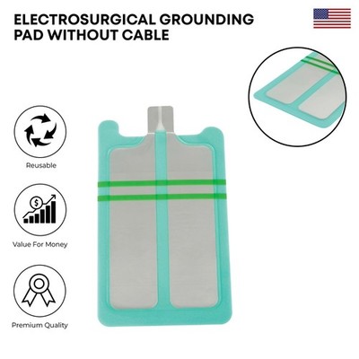 Electrosurgical Grounding Pad Without Cable Bipolar Electrosurgical ESU Pads