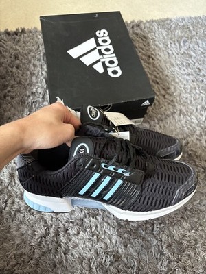Adidas Climacool 1 Turnschuhe - schwarz/blau/weiß - UK Größe 12 UVP 130£