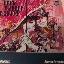 CBS Fox My Fair Lady LaserDisc Audrey Hepburn Rex Harrison Stereo Ext 1964