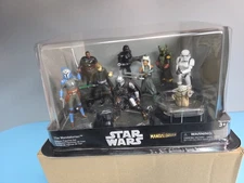 NEW The Mandalorian Deluxe 9 Action Figure Set Disney Star Wars FREE SHIPPING