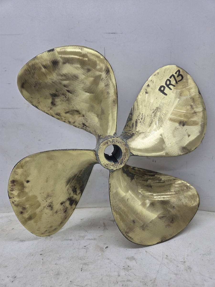 18x20 Dyna Quad Bronze 4 Blade LH Propeller 1-1/4” Bore Prop 20p