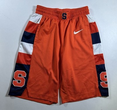 Syracuse Orange Shorts Orange NCAA Basketball Nike Dri Fit Orangemen Medium