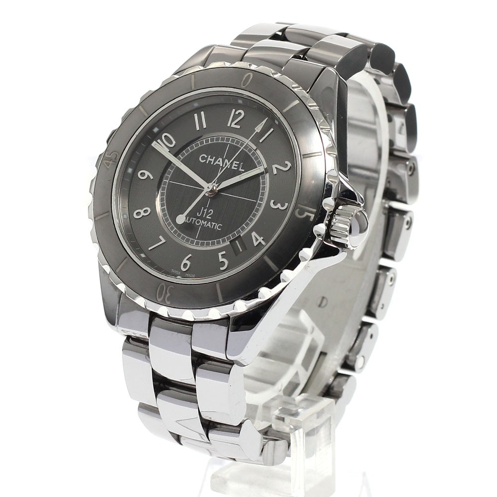 CHANEL J12 Chromatic 41MM H2934 Date gray Dial Automatic Men\'s Watch_950341 Chanel J12 Chromatic 41 Ceramic / Gray / Arabic / Bracelet  main image 4