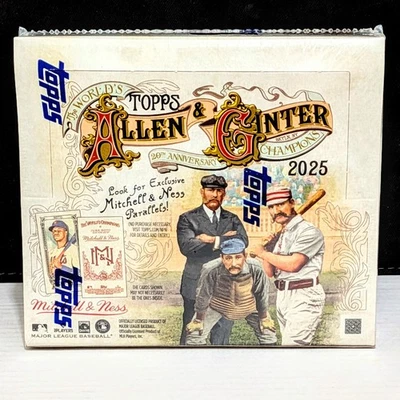 2025 Topps Allen & Ginter M&N Hobby Box - Mitchell & Ness Version
