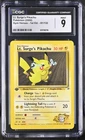 CGC 9 MINT Lt. Surge's Pikachu Gym Heroes 1st Edition 81/132 Pokemon Card