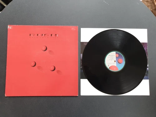 RUSH - HOLD YOUR FIRE 1987 UK PRESS 12" VINYL RECORD LP EX