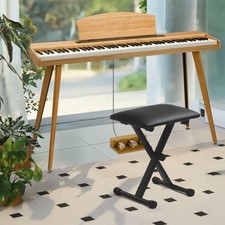 Glarry 88 Key Semi-Weighted Digital Piano Keyboard for Beginner With Bench