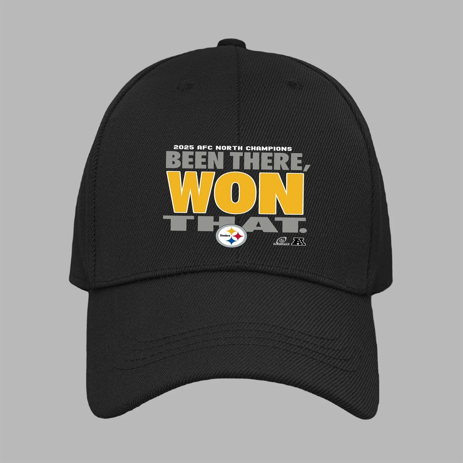 Pittsburgh Steeler AFC North Champions Baseball Cap