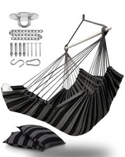 ADVOKAIR Hanging Hammock Chair Large Swing Chair with Foot Rest and Hardware,...
