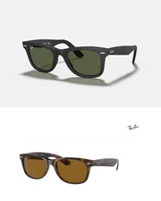 RAY-BAN RB2140F WAYFARER + RB2132 NEW WAYFARER POLARIZED