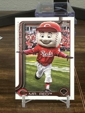 2025 Topps Series 1  MR. RED  Celebration Mascots  #M-7  CINCINNATI REDS