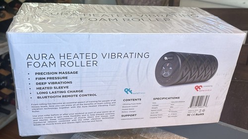 Aura Revroll Vibrating Heat Foam Roller/MG40 FACTORY-SEALED/C-DETAILS & IMAGES! - Picture 4 of 14