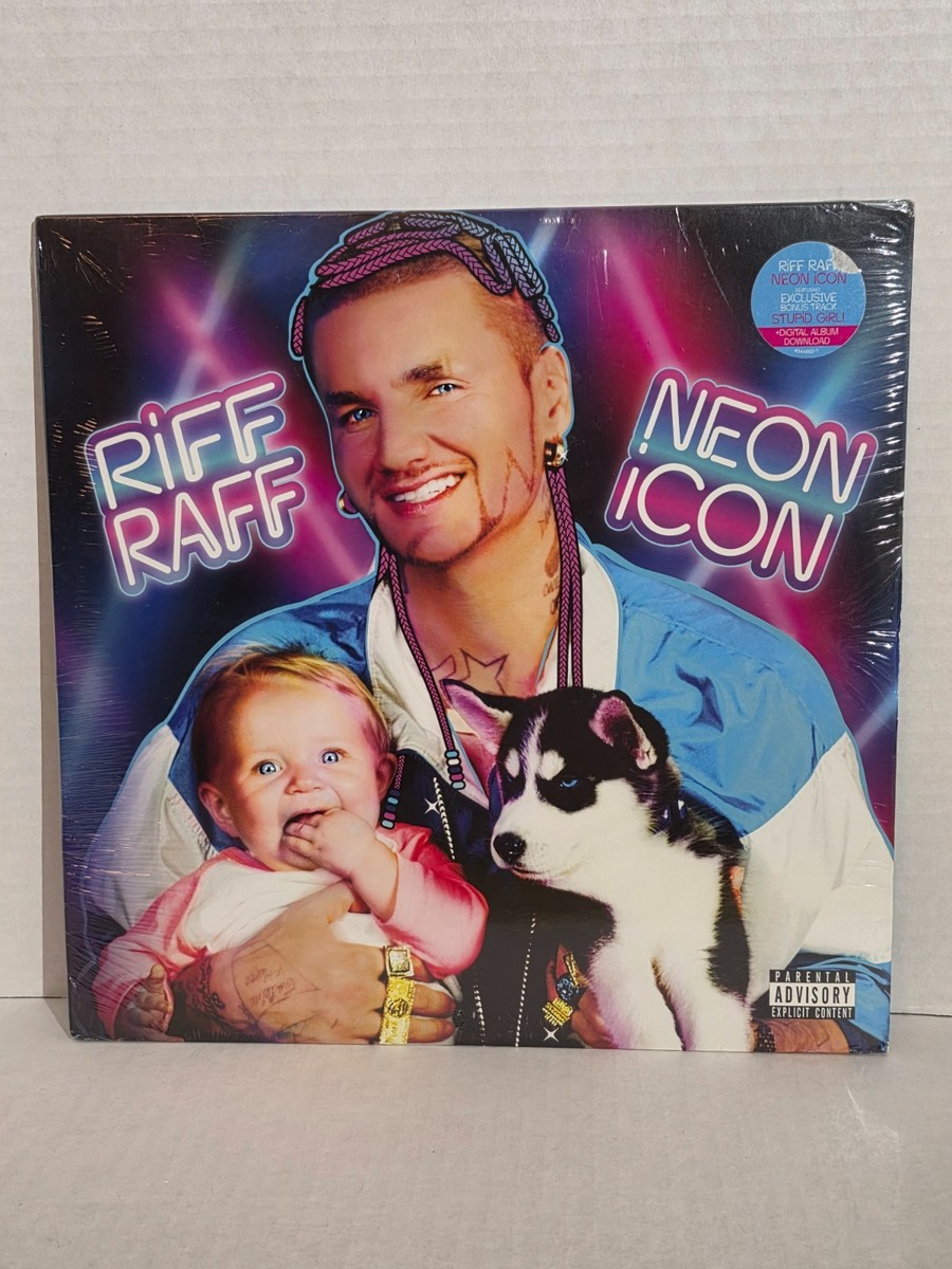 Neon Icon [PA] by Riff Raff (Rap) (Vinyl, Oct-2014, 2 Discs, 3ZZ