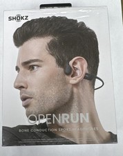 Shokz OpenRun Wireless Bone Conduction Headphones - Black S803BK 