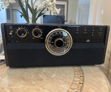 Victrola Empire 6-in-1 Player CD Bluetooth Turntable VTA-370B Espresso Used b