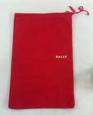 BALLY NEW Authentic Shoe Drawstring Travel 2 Dust Bag Small Accessory 10"X 15.5"