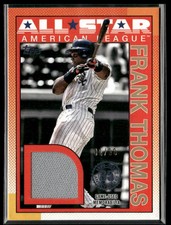 2025 Topps Baseball 1990 All-Stars Relic Frank Thomas #90ASR-FTH Gold 02/50