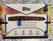 2024-25 Topps Inception UEFA Club Competitions - Hobby Box