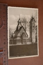 tolle alte Karte - Kirche Wang - Brückenberg i. Regb. 20-50er Jahre ?