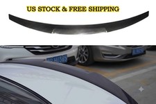 For 2017-2024 Audi A4 S4 B9 B9.5 Sedan Dry Carbon Fiber Rear Trunk Spoiler Wing