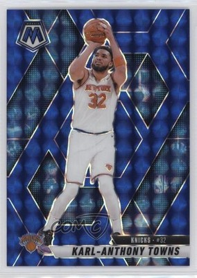 2024-25 Panini Mosaic Blue Mosaic Prizm /199 Karl-Anthony Towns #97 1o3m