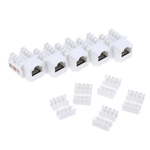 1Pcs Network Telephone Kesytone CAT6 Module Network Ethernet Jack - Afbeelding 5 van 12