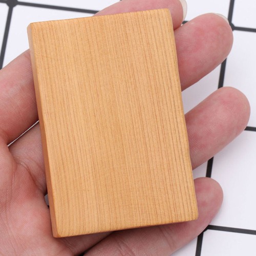 2 Pcs Blank Wooden Cubes Wood Rectangles Wood Sculpture Board - Picture 4 of 12