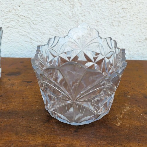 2 Coupes En Cristal Taillé, XIXème Siècle - Picture 2 of 16