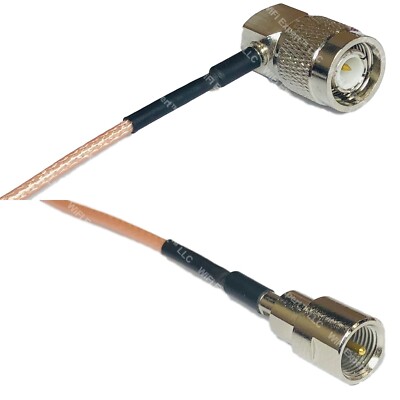 RG316 TNC Male Angle to FME MALE RF Cable Rapid-SHIP LOT