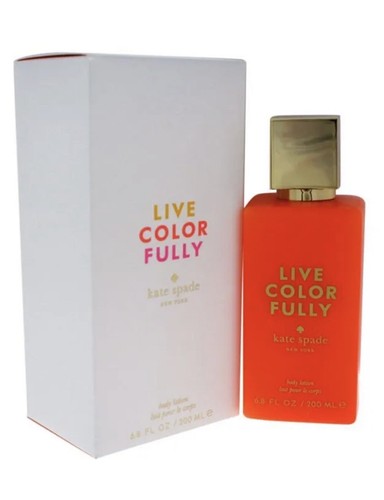 Kate Spade Live Colorfully Body Lotion Perfumed-6.8 oz-NEW(SEALED In Box) - Picture 2 of 4