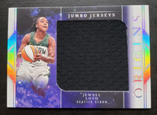 2024 Panini WNBA Origins Jewell Loyd Jumbo Jerseys Patch #JJ-JL Seattle Storm