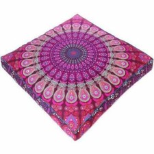 Indian Mandala Bohemian Pillow Case Soft Sofa Throw Waist Cushion Cover Cotton
