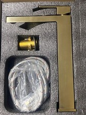 Single Hole Bathroom/Kitchen/Bidet Gold Faucet