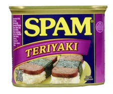 Spam Teriyaki Flavored Luncheon Meat 12oz Can x2