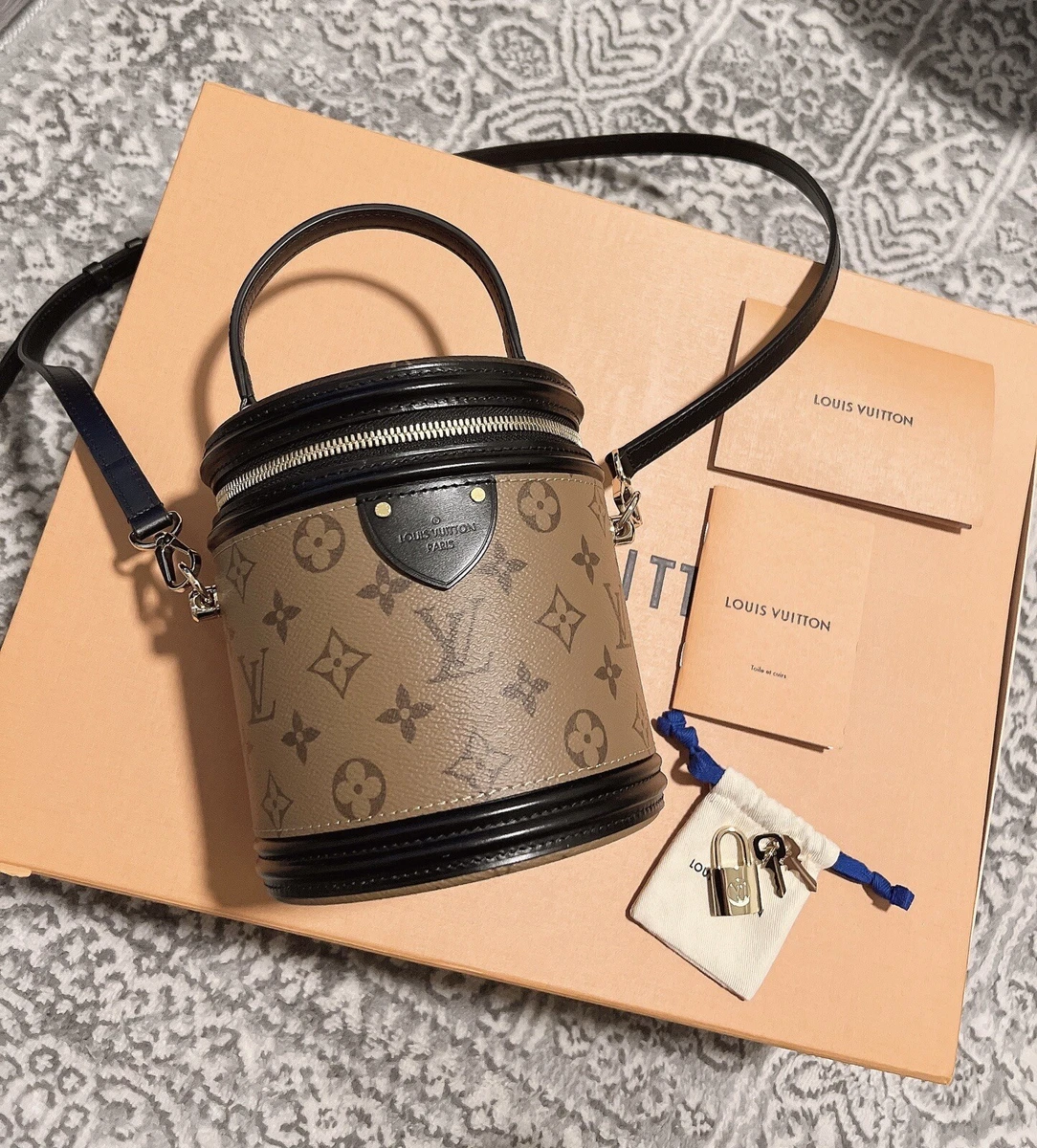 Louis Vuitton Cannes Reverse Monogram Satchel Bag