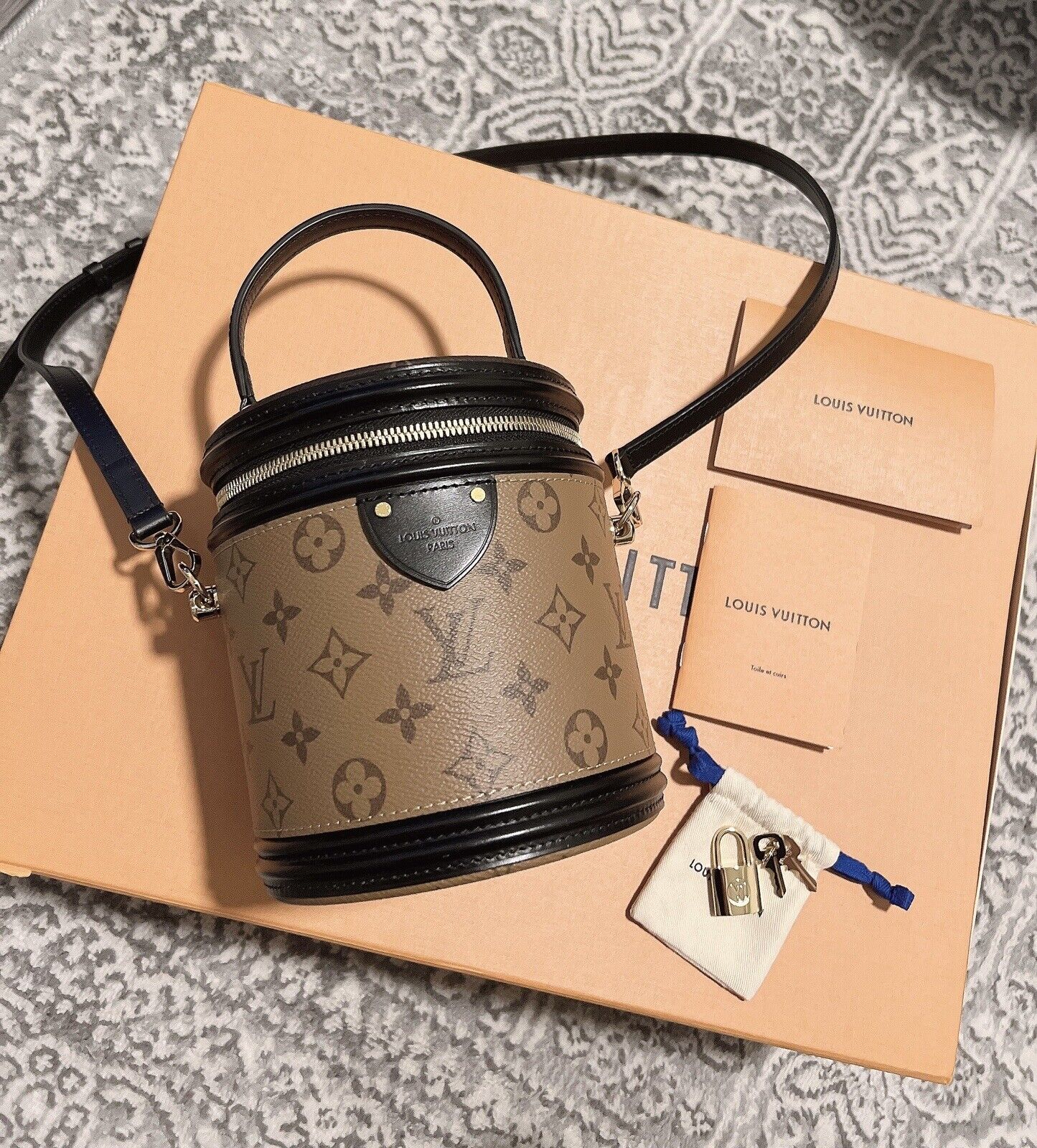 Louis Vuitton Monogram Reverse Cannes Black Crossbody (FL4178) – AE Deluxe  LLC®