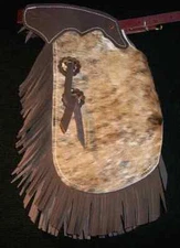 Custom Made Leather Kid's Chinks/Brindle Hair On Cowhide Kid's Chaps/Made in USA