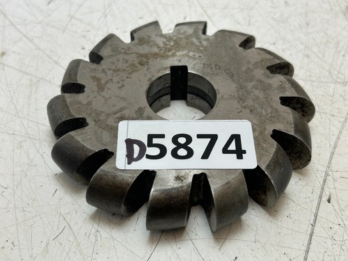 4" x 3/4" x 1" - Cortador convexo HSS - Fresadora de arco semicírculo - Imagen 5 de 5