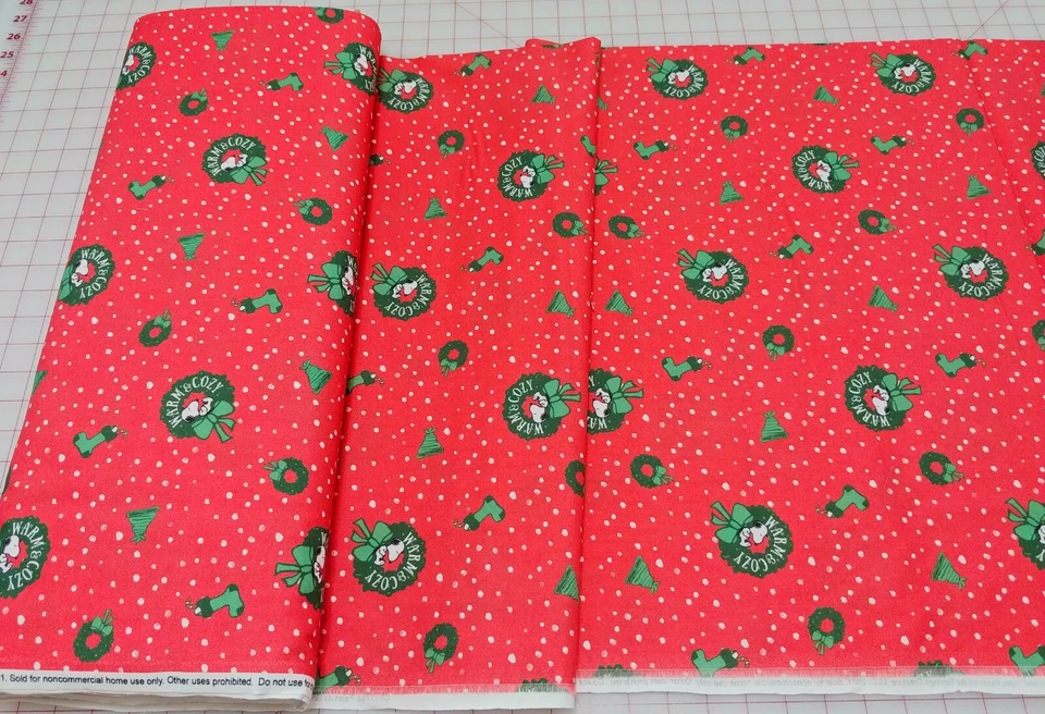 Guirnalda creativa de tela de algodón Peanuts Christmas Snoopy Toss cálida y acogedora Foto 2 de 2