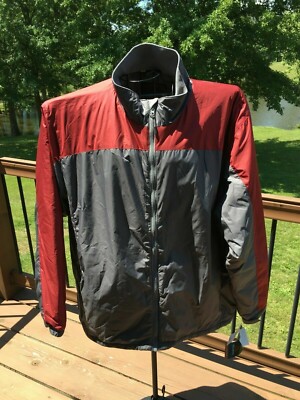 Cabelas Men's Three Season Jacket Rock Falls Polartec Insulated Gray XL NEW $70