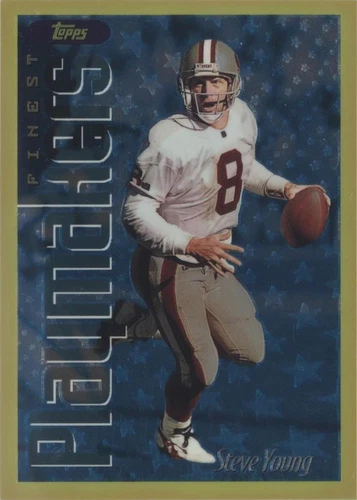1996 Topps Finest Steve Young #13