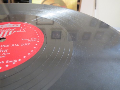 78RPM United U-153 Tab Smith - I've Had The Blues All Day / Cherry, sharp E-EE- - Picture 5 of 8
